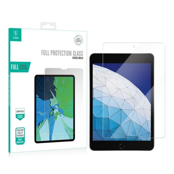 SiGN Tempered glass screen protector for iPad Air/2, iPad 5/6 9.7"