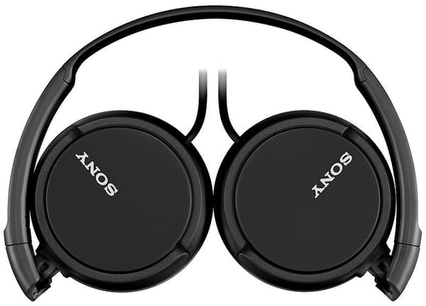 Original Sony MDR-ZX110AP On-ear Headset - Svart Svart