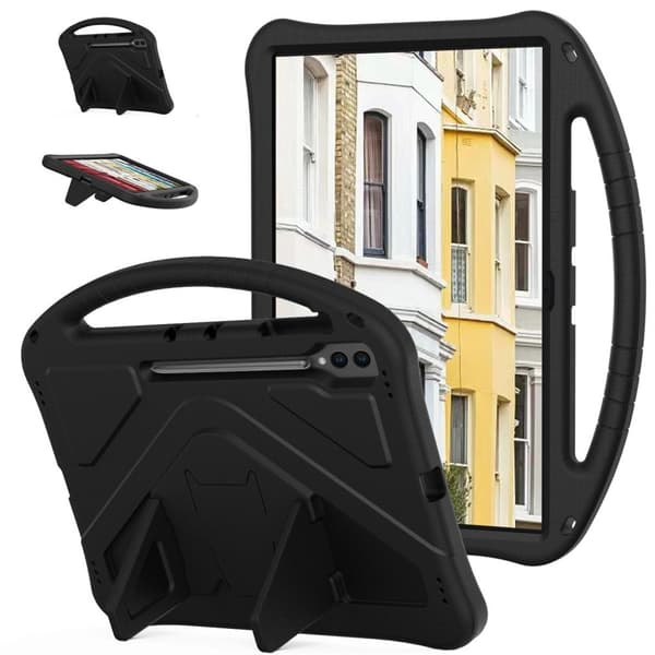 Samsung Galaxy Tab S10 Ultra Case with Hand Grip - Black