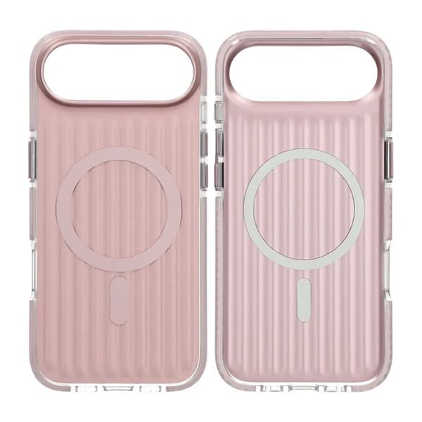 Mobile Case Corrugated Magsafe for iPhone 17 Air - Pink