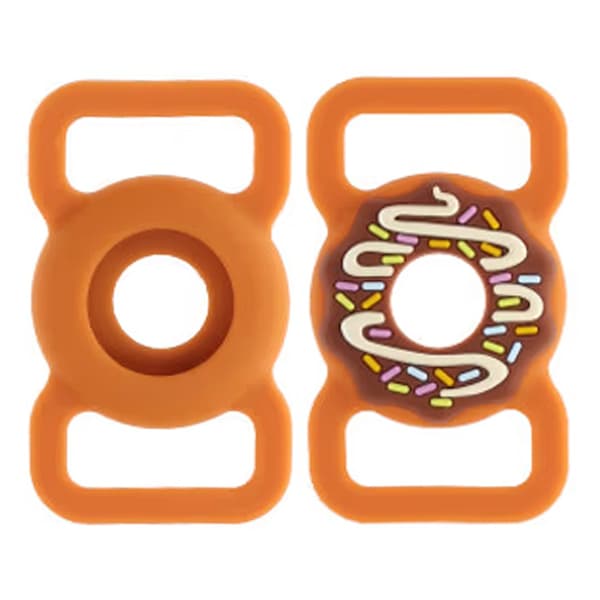 AirTag Case Silicone - Donut brown