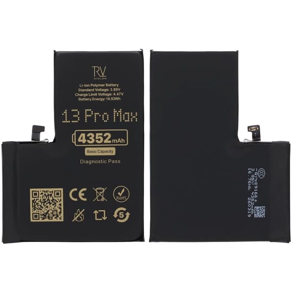 RV Battery iPhone 13 Pro Max 4352mAh Diagnostic Pass Original