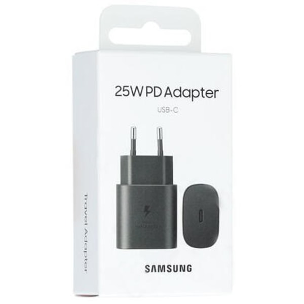 Original Samsung USB-C Väggladdare 25W PD 3.0 - Svart