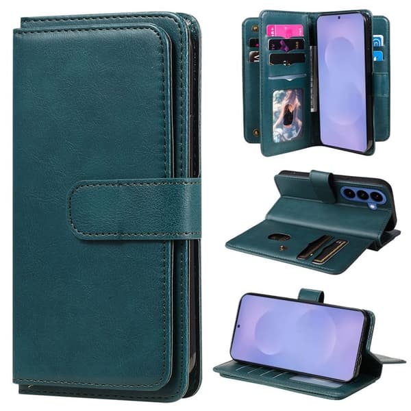 Samsung Galaxy S26 Wallet Cover with Stand - Green