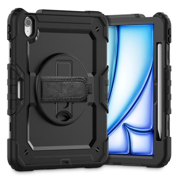 Tech-Protect Solid360 Case for iPad Air 11" 2024/2025/2026 - Black