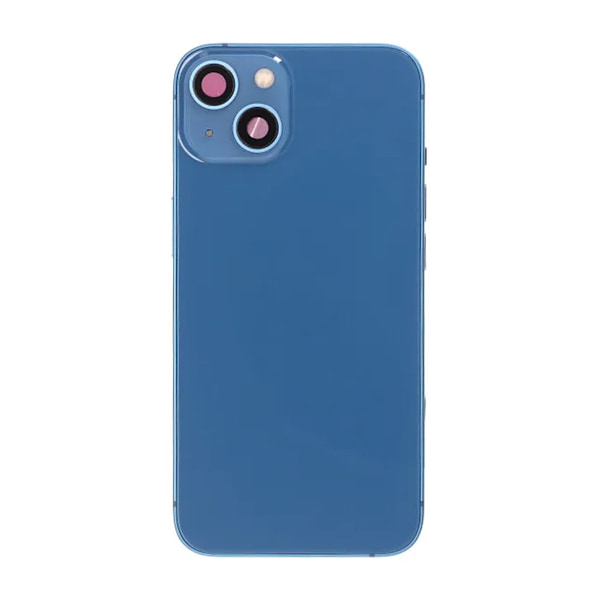 iPhone 13 Back Cover Complete Original Blue With Small Parts