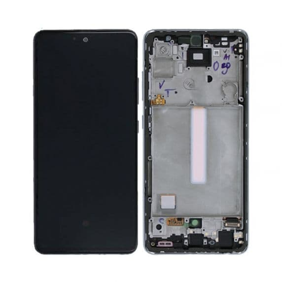Original Samsung Galaxy A52 4G/5G Skärm med LCD - Vit Svart