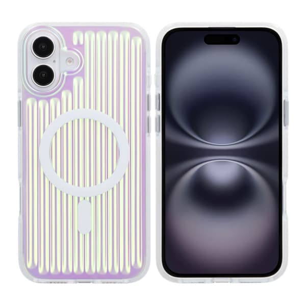 Model reflect color Magnetic Case For iPhone 16 Plus Green