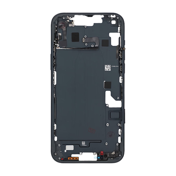 iPhone 14 Plus Middle Frame with Small Parts OEM - Black