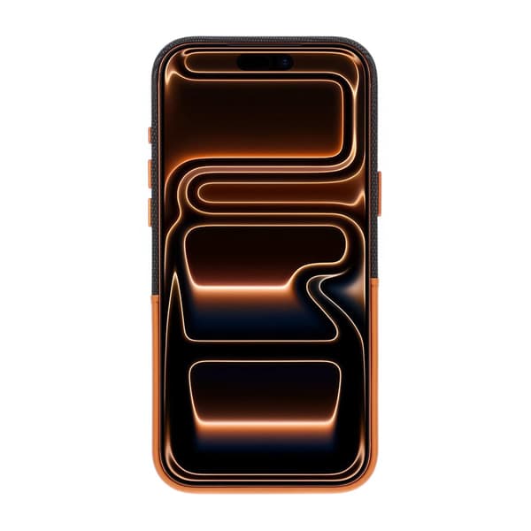 Magnetiskt Mobilskal med Läder Korthållare till iPhone 17 Pro och 18 Pro - Brun