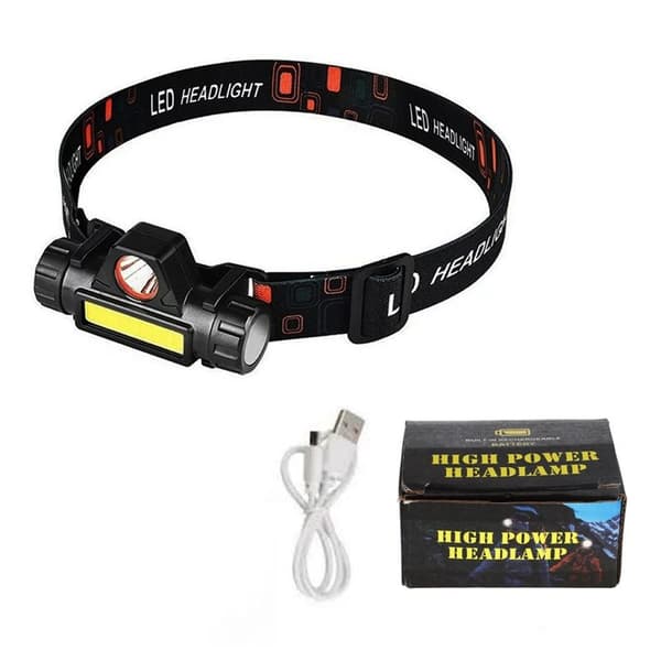 Headlamp LED Camping Waterproof Rechargeable