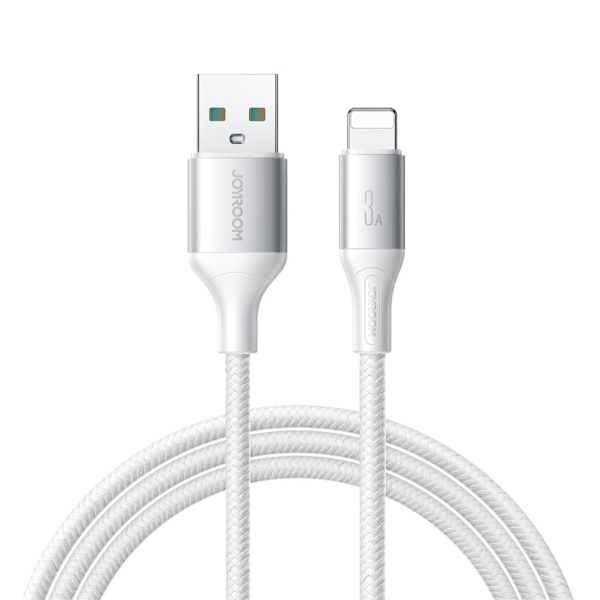 Joyroom Flash Series Fast Charging USB-A to Lightning Cable 3A, 2m - White