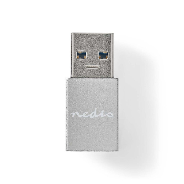 Nedis USB-A to USB-C Adapter, 5Gbps - Silver