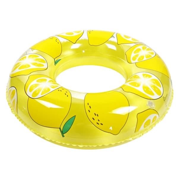 Swim ring for adults - lemon