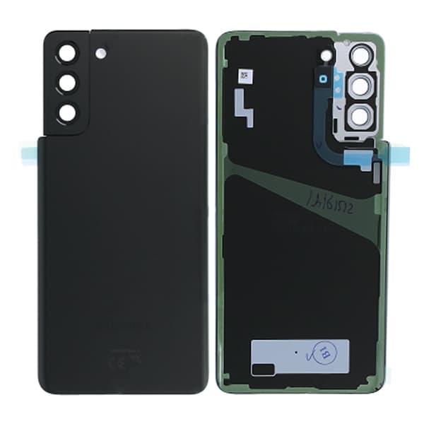 Samsung Galaxy S21 Plus 5G Baksida Med Tejp - Phantom Black Svart