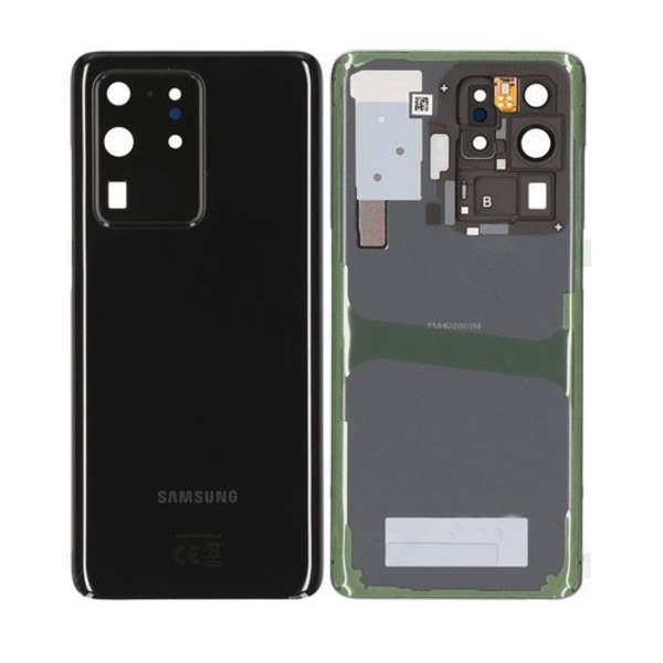 Samsung Galaxy S20 Ultra Baksida Med Tejp - Svart