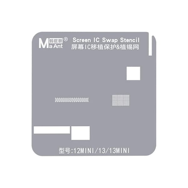MaAnt Screen IC Polishing Stencils for iPhone 11-15 Pro Max