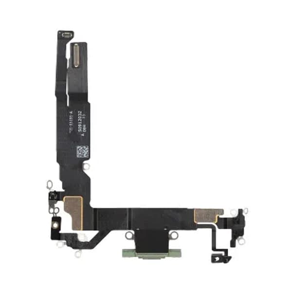 Charging Connector with Flex Cable for iPhone 17 - Green