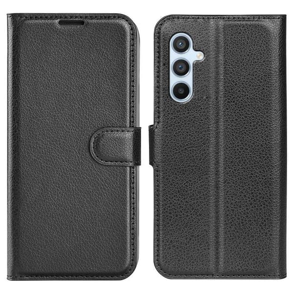 Samsung Galaxy A54 5G Wallet Cover PU Leather/TPU Stand - Black