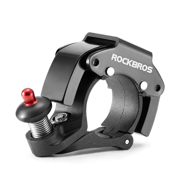 Rockbros C-shaped bicycle bell - black