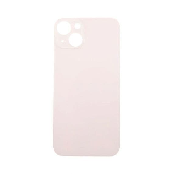 iPhone 13 Baksida Glas med tejp - Rosa Svart