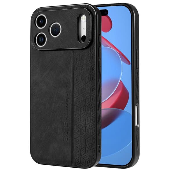 Case in PU-leather iPhone 18 Pro Max, iPhone 17 Pro Max - Black