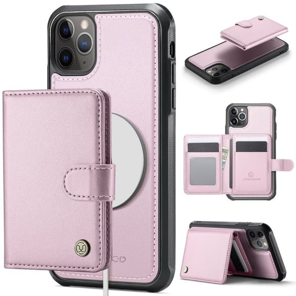 JEEHOOD iPhone 11 Pro Case with MagSafe - Pink