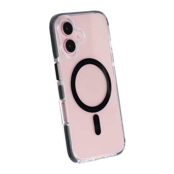iPhone 16 Plus Mobile Case Magnet Double Protection - Black