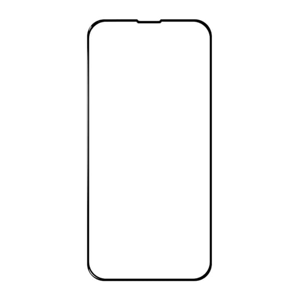 Screen Protector iPhone 13 Pro Max /14 Plus - 3D Tempered Glass Black Rv packing no instlation frame