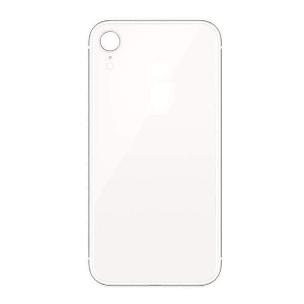 iPhone XR Back Cover Glass (No Logo) - White