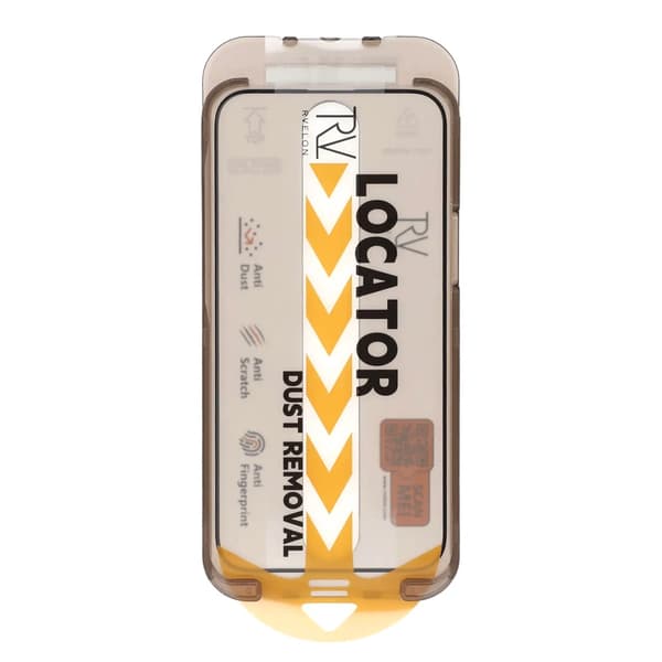 Rvelon Skärmskydd 3D Härdat Glas för iPhone 14 Pro Max och 15/16 Plus - 1-pack till Monteringsram