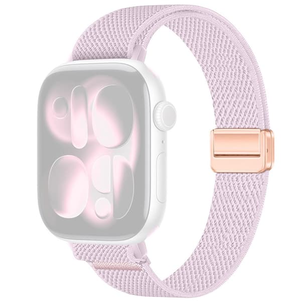 Apple Watch 49/46/44/42mm Slim Nylon Watch Strap - Purple