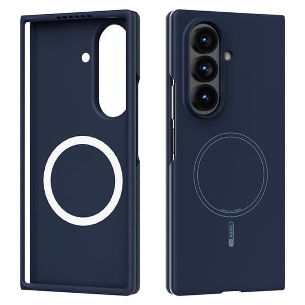 ABEEL Samsung Galaxy Z Fold8 Ultra MagSafe Case in Silicone - Dark Blue