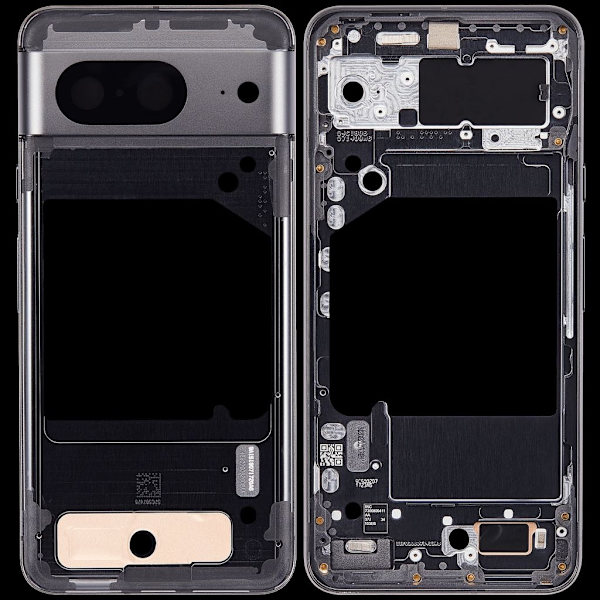 Google Pixel 8 Middle Frame - Black
