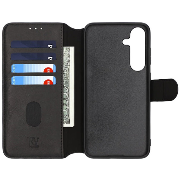 Samsung Galaxy S25 Plus Wallet Case Rvelon - Black