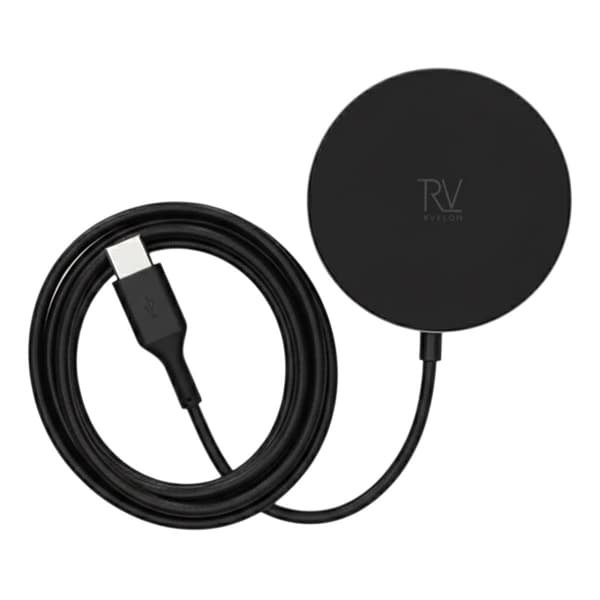 Rvelon Wireless MagSafe Charger with Stand Qi2 15W USB-C - Gray