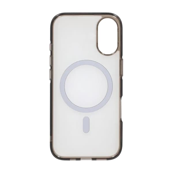 Mobile Case TPU Magsafe for iPhone 17 - Black Transparent