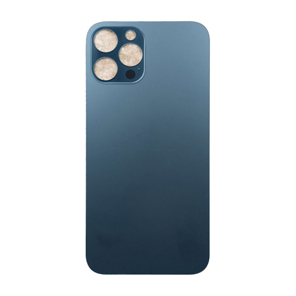 iPhone 12 Pro Max Back Glass with Adhesive Tape - Blue
