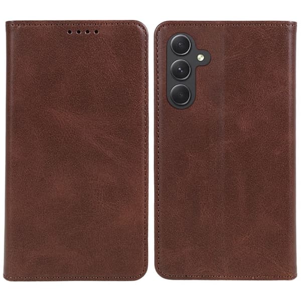 Samsung Galaxy A55 5G Wallet Cover PU-leather - Brown