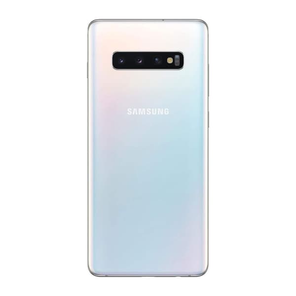 Begagnad Samsung Galaxy S10 Plus 128GB Prism White - Bra skick