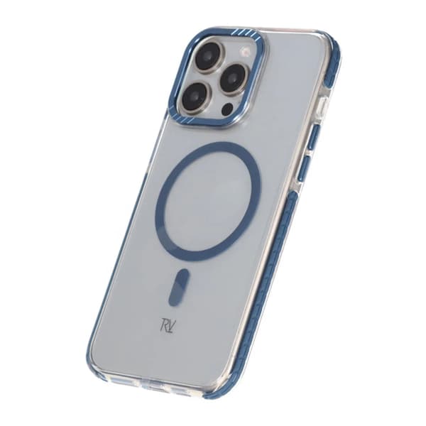 iPhone 15 Pro Rvelon Mobile Case Magnet Reinforced - Blue