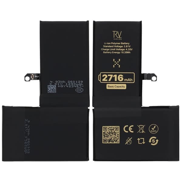RV Battery iPhone X 2716mAh Premium