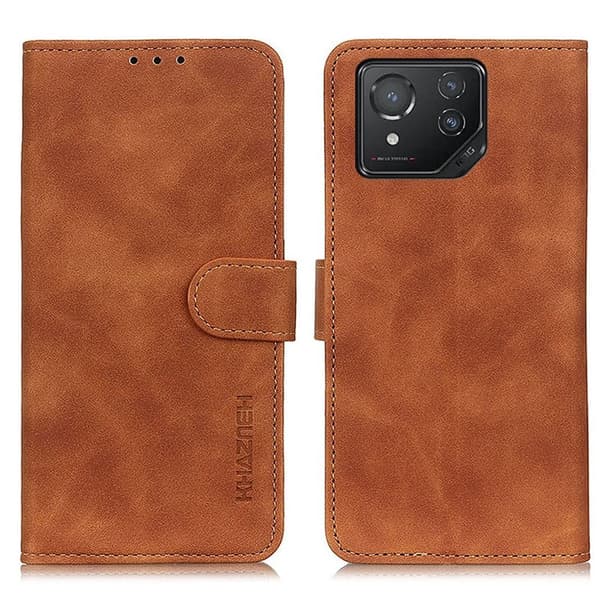 KHAZNEH Asus ROG Phone 8 5G Cover - Brown