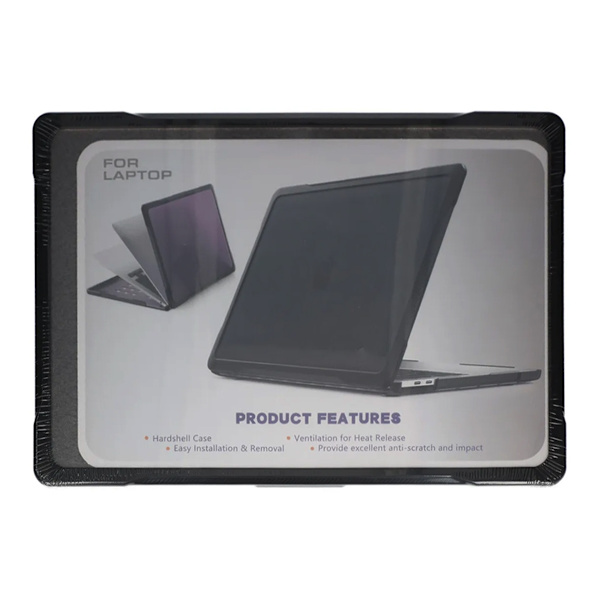 Case Macbook Pro 16" M1/M2/M3 Max 2021/2023 - Black