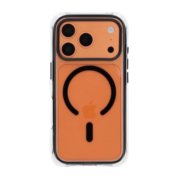 Stötsäkert Airbag Mobilskal för iPhone 17 Pro och 18 Pro - Svart