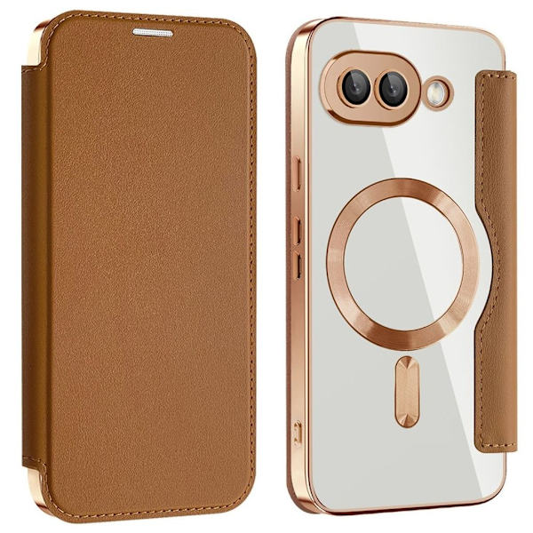 Google Pixel 9a MagSafe compatible Cover - Brown