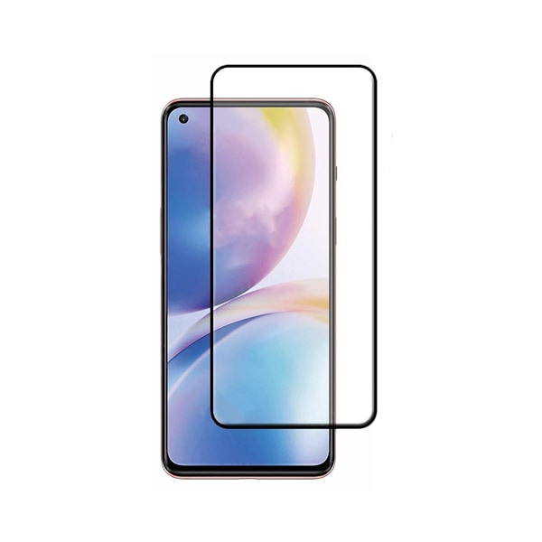 Skärmskydd OnePlus Nord 2 5G - 3D Härdat Glas Svart