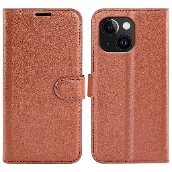 Simple iPhone 15 cover - Brown