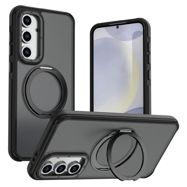 Samsung Galaxy S26 FE Cover with Magnetic Ring - Black