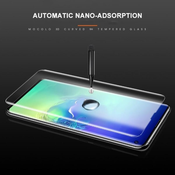 Samsung Galaxy S10 MOCOLO UV Skärmskydd i 3D Härdat Glas